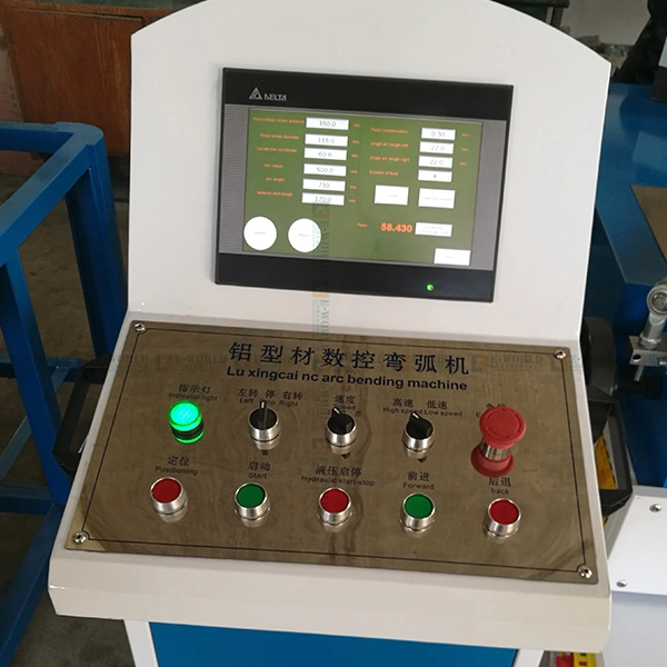 China Eworld Easy Operation CNC Bending Machine for Aluminum Profile