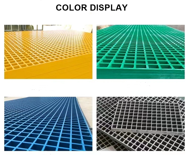 12&prime;&prime; X 48&prime;&prime; X 1.5&prime;&prime; Trench Drain Grates, FRP Grating Cover