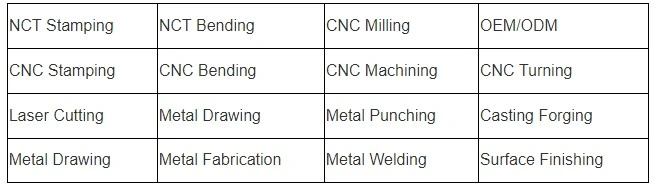Sheet Metal Fabrication Aluminum Laser Cutting Stainless Steel Parts Welding Bending Stamping Services