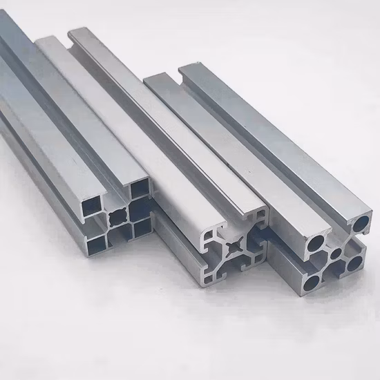 China Factory Building Material 6063 Aluminum Profile Anodized 2060 Aluminum Frame